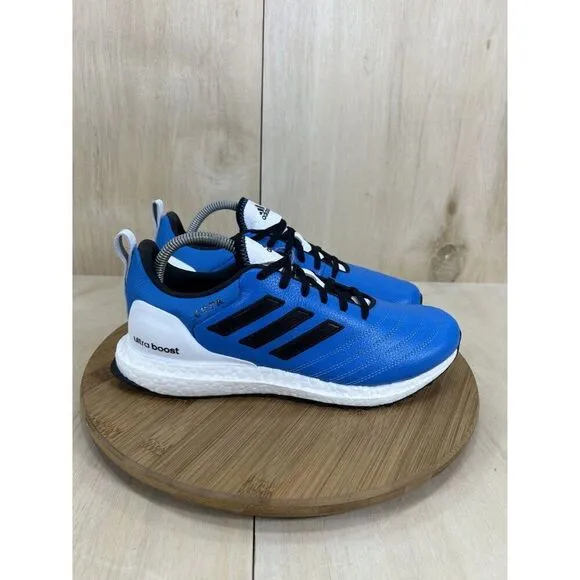 NEW Adidas Ultraboost X Copa Charlotte FC Blue Leather Athletic Shoes Mens 7.5