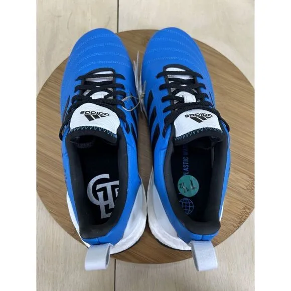 NEW Adidas Ultraboost X Copa Charlotte FC Blue Leather Athletic Shoes Mens 7.5