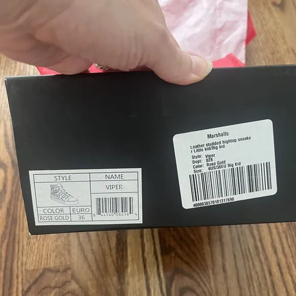 NEW! Ash (36EU) Rose Gold High Tops