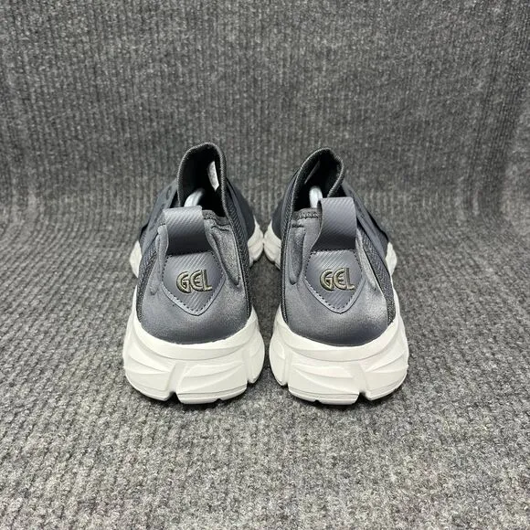 NEW ASICS Quantum Lyte Slip On Athletic Shoes Grey Mens Size 12