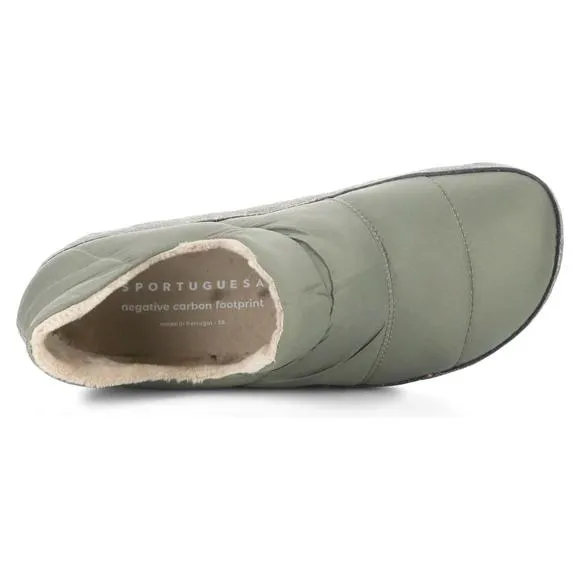 NEW ASPORTUGUESAS slip on sneaker in crus taupe