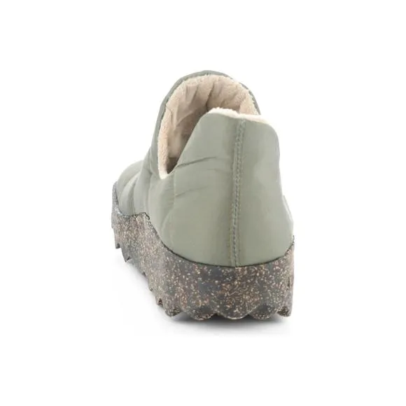 NEW ASPORTUGUESAS slip on sneaker in crus taupe