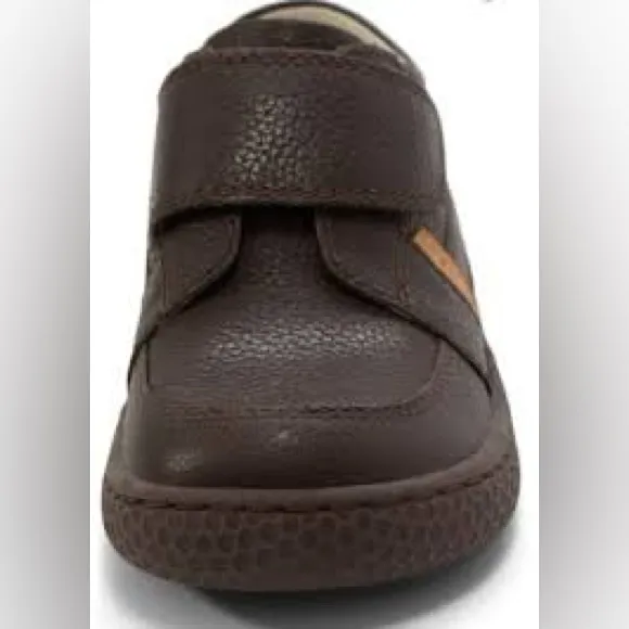 NEW Boy’s Livie &amp; Luca Maverick Leather Shoes Size 5M Infant Mocha