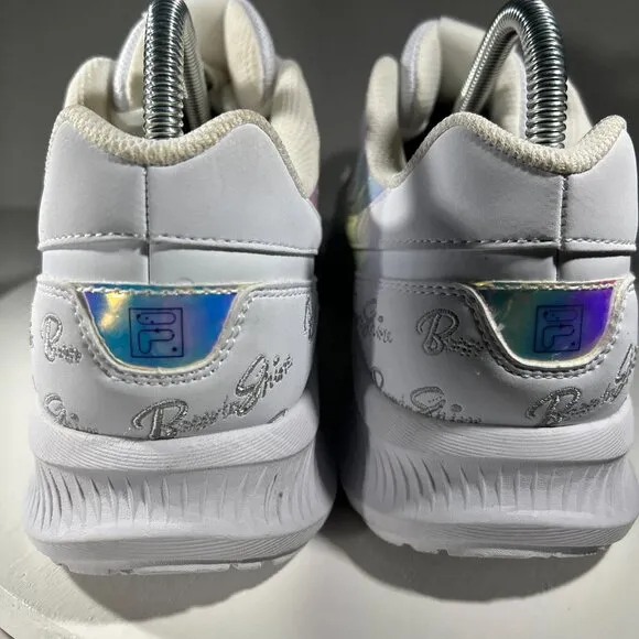 NEW BTS FILA VOYAGER COLLECTION WAVELET OG SHINE Mens Leather Shoes Size 8 White