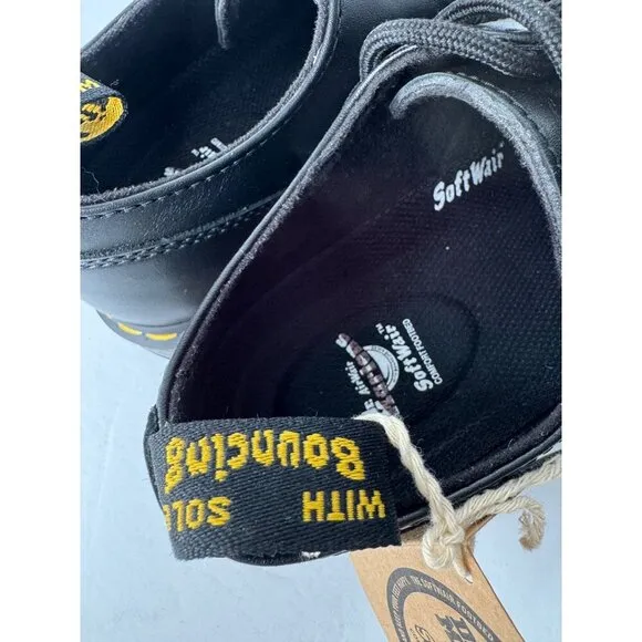 NEW Dr. Martens Audrick Nappa Leather 3-Eye Platform Shoe Size EU 39 US 8 UK 6