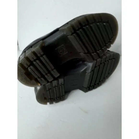 NEW Dr. Martens Audrick Nappa Leather 3-Eye Platform Shoe Size EU 39 US 8 UK 6