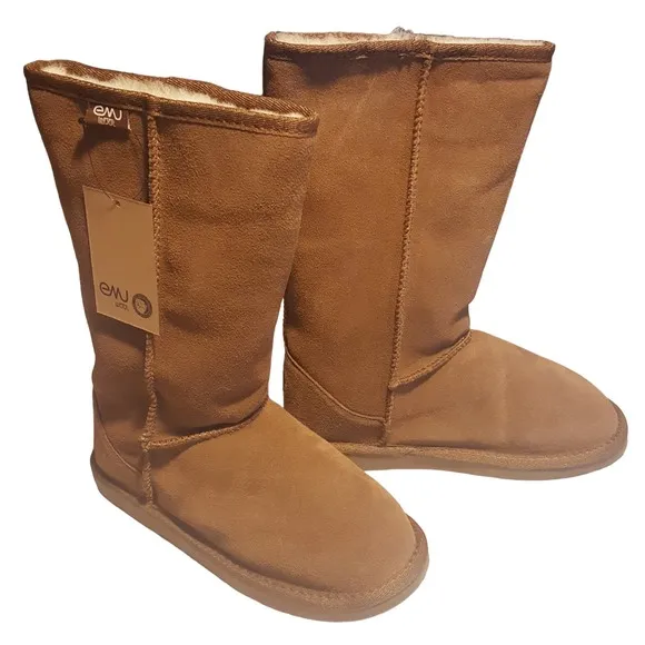 NEW Emu kids' &quot;Bronte Hi2&quot; tall suede boots