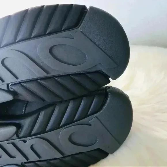New Giugiaro Bumper Leather Italy Boots Shoes