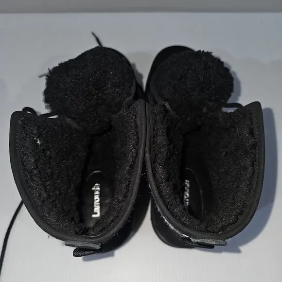 NEW Larroude Vail Ankle Bootie Black White Tweed Leather Size 9