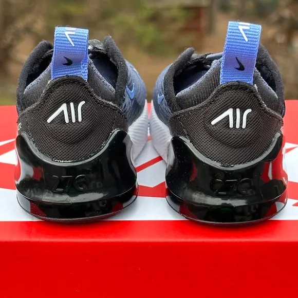 NEW Nike Baby / Toddler Blue Air Max 270 Casual Sneaker - Size 2C