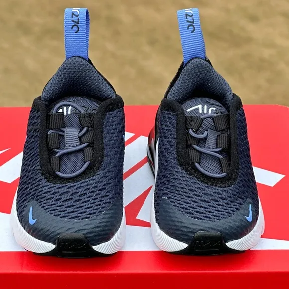 NEW Nike Baby / Toddler Blue Air Max 270 Casual Sneaker - Size 2C