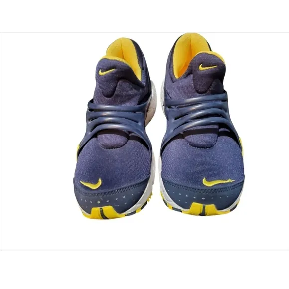 New Nike Presto Extreme Youth Size 3 Blue/Yellow Athletic Shoes Kids Slip On