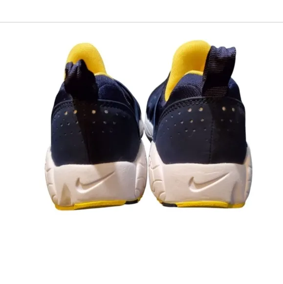 New Nike Presto Extreme Youth Size 3 Blue/Yellow Athletic Shoes Kids Slip On
