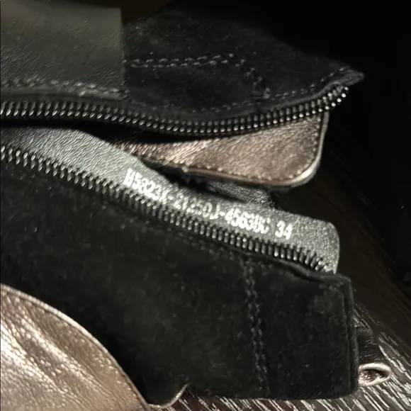 New Suede Bronx Black and Bronze Ankle Boots