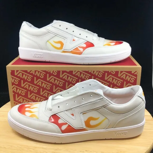 NEW VANS Lowland CC True Lenticular White Flame
