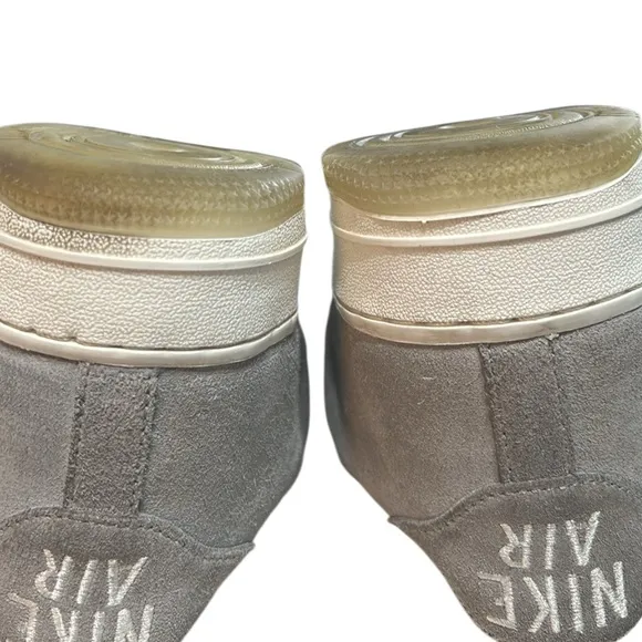 NIKE AIR FORCE 1 JEWEL COLOR OF THE MONTH LIGHT SMOKE GREY SUEDE SNEAKERS Men 11