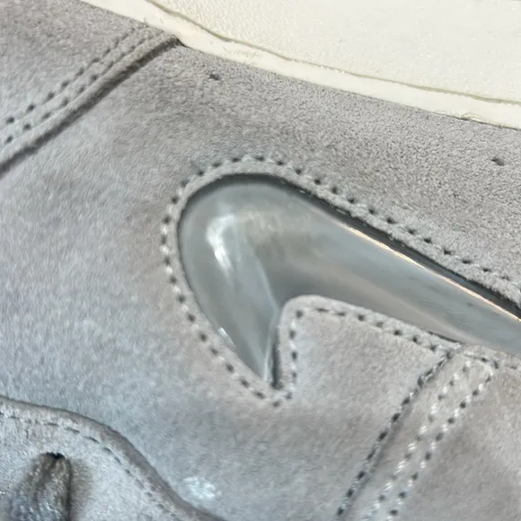 NIKE AIR FORCE 1 JEWEL COLOR OF THE MONTH LIGHT SMOKE GREY SUEDE SNEAKERS Men 11