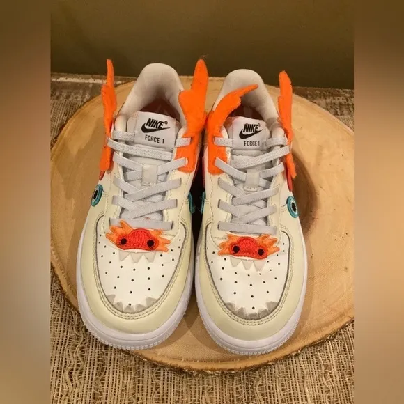 Nike Air Force 1 Low Lv8 Easy On Style Character! Little Kids Size 1Y