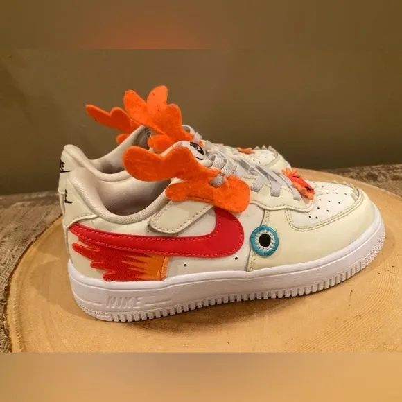 Nike Air Force 1 Low Lv8 Easy On Style Character! Little Kids Size 1Y
