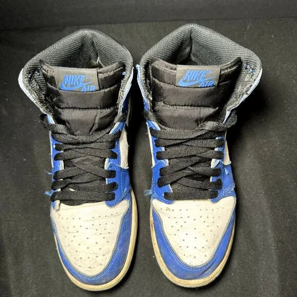 Nike Air Jordan 1 Retro High OG BG Game Royal Men's Shoes - Size 6