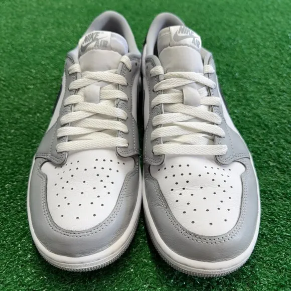 Nike Air Jordan 1 Retro Low OG Mens Casual Shoes White CZ0790-110 VNDS Sz 9.5