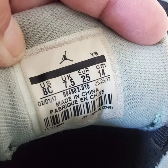 Nike Air Jordan 13 Retro Playoffs Lifestyle Shoes Toddler Black 8C