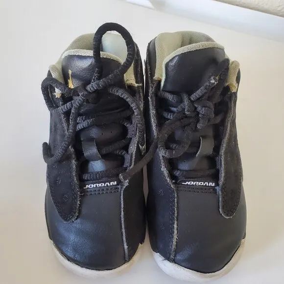 Nike Air Jordan 13 Retro Playoffs Lifestyle Shoes Toddler Black 8C