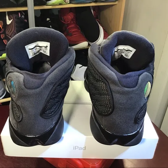 Nike Air Jordan 13 XIII Retro BG Size 7 Y Black Cat Playoff 3M OG 884129-011