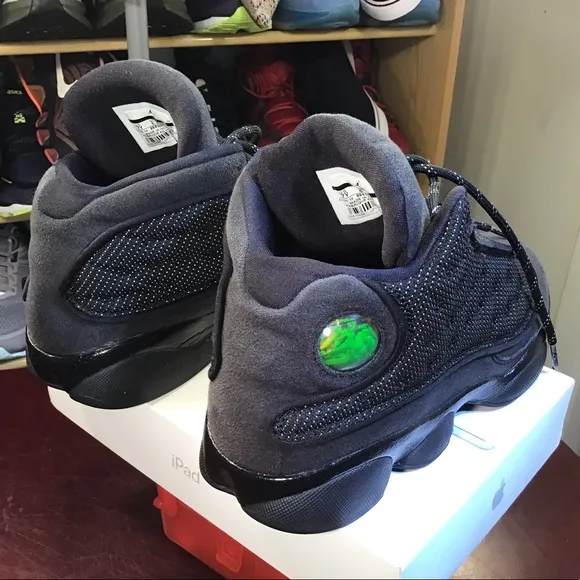 Nike Air Jordan 13 XIII Retro BG Size 7 Y Black Cat Playoff 3M OG 884129-011