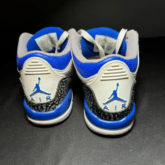 Nike Air Jordan 3 Retro GS Racer Blue Men's Shoes - Size 3.5
