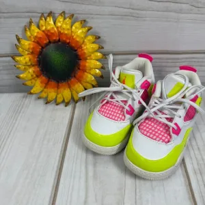 nike air jordan 4 retro lemon venom toddler shoes 8C