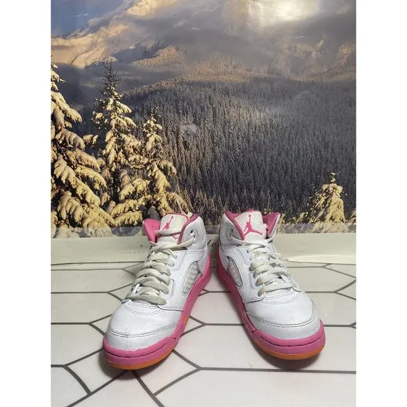 Nike Air Jordan 5 Retro PS ‘Pinksicle’ Shoes Sneakers 440893-168 Youth SZ 12.5 C