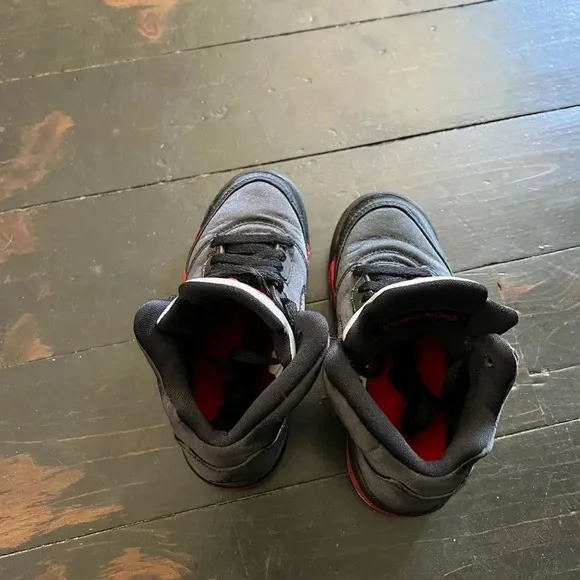 Nike Air Jordan 5 Retro Satin Bred Shoes