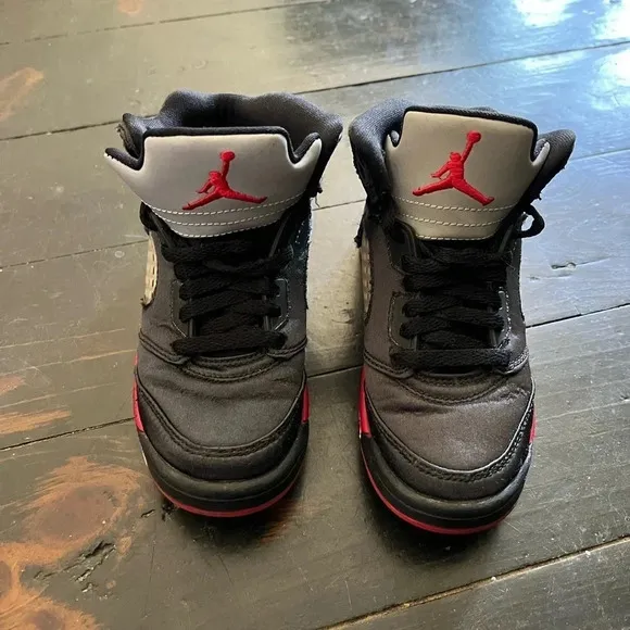 Nike Air Jordan 5 Retro Satin Bred Shoes