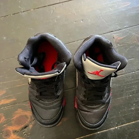 Nike Air Jordan 5 Retro Satin Bred Shoes