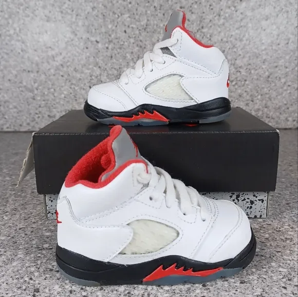 Nike Air Jordan 5 Retro Sneakers Kids Infant 4C Shoes