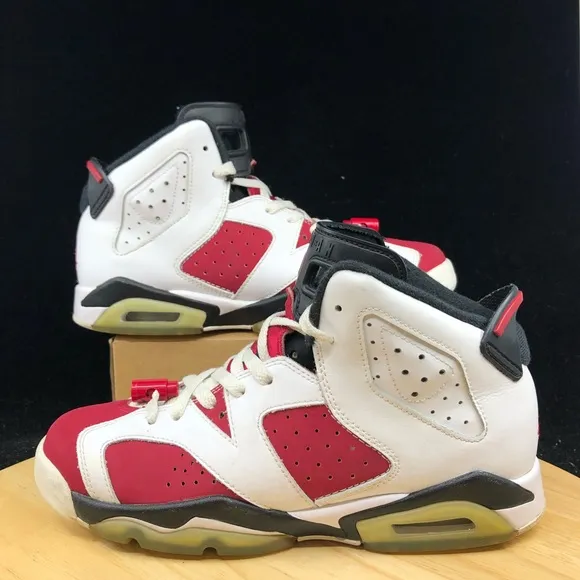Nike Air Jordan 6 Retro BG Carmine Size 7Y