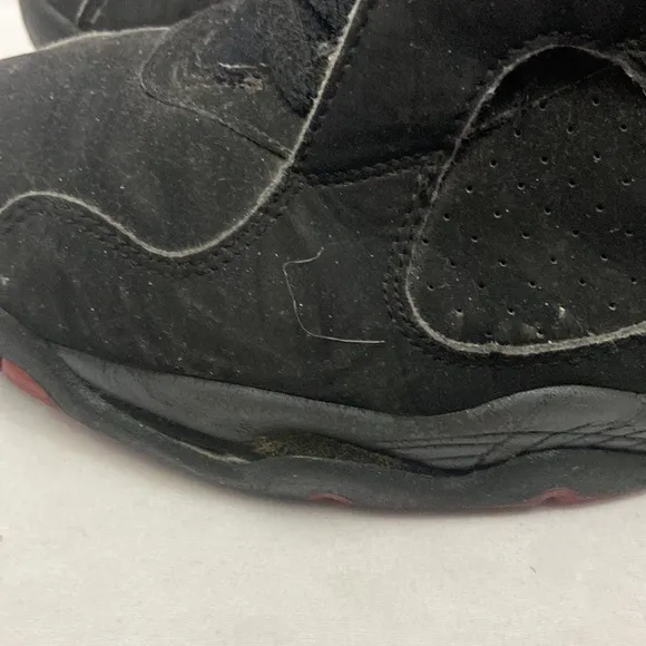 Nike Air Jordan Retro Playoff 8 Black Red Size 10 2007 Release