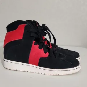 Nike Air Jordan Westbrook .02 Shoes Size 4Y  Why Not Suade Basketball Black Red