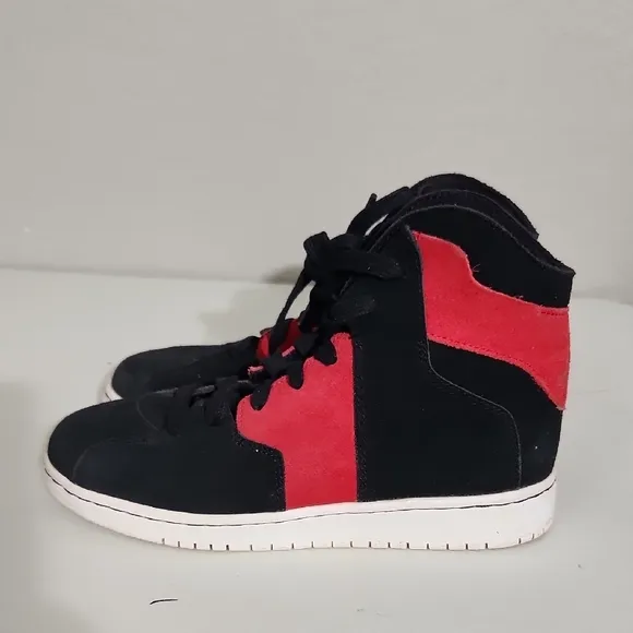 Nike Air Jordan Westbrook .02 Shoes Size 4Y  Why Not Suade Basketball Black Red