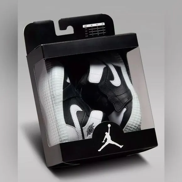 Nike Air Jordan 1 Retro High OG Crib Shoes Black White