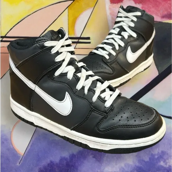 Nike Dunk High GS Venom Black White Anthracite #DH9751-001 Shoes 5.5Y Womens 7.5