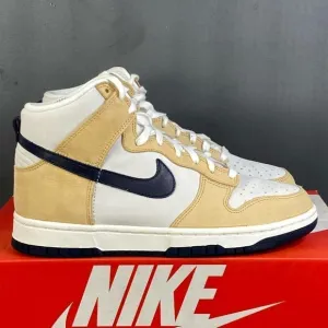 Nike Dunk High Premium 'Sesame Obsidian' womens sneaker shoes size 7.5