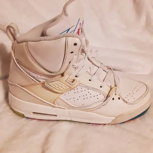 Nike Flight Rainbow Air Jordan High Tops from 2010