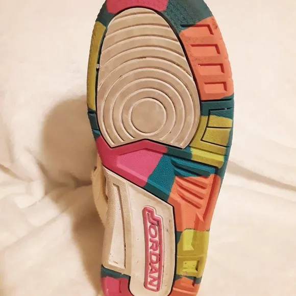 Nike Flight Rainbow Air Jordan High Tops from 2010