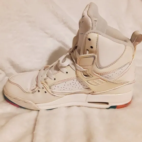 Nike Flight Rainbow Air Jordan High Tops from 2010