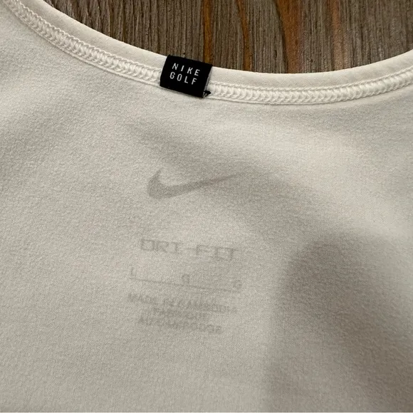 NIKE GOLF DRI-FIT WHITE TANK DRESS ACTIVEWEAR ATHLEISURE PLEATED SKIRT SUMMER