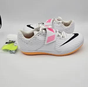 Nike High Jump Elite 'White Hyper Pink Orange' Track Shoes