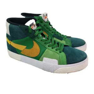 Nike SB Blazer Mid Mens Size 8.5 Mosaic Green Skate Sneaker Shoes DA8854 300