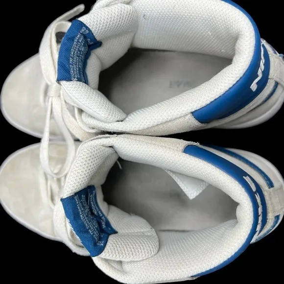 NIKE SB Zoom Blazer Mid Skate Sneakers White/Court Blue Men's 9 Women's 10.5